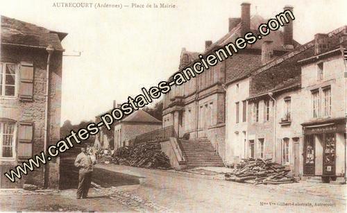 Carte postales anciennes Autrecourt et pourron