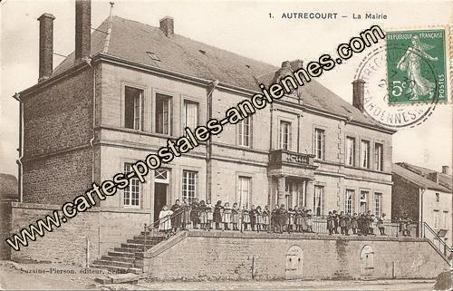 Carte postales anciennes Autrecourt et pourron