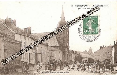 Carte postales anciennes Autrecourt et pourron