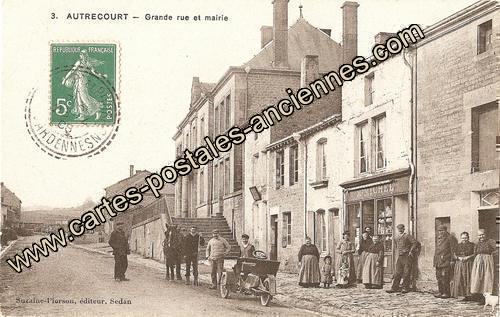 Carte postales anciennes Autrecourt et pourron