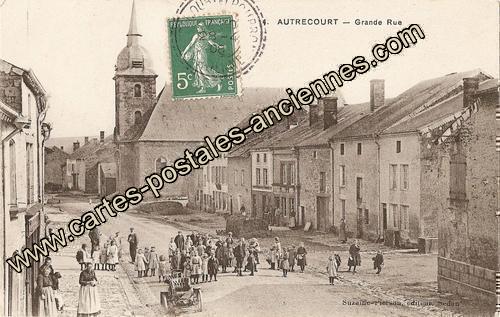 Carte postales anciennes Autrecourt et pourron