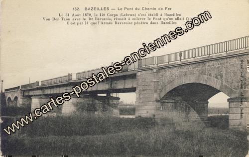 Carte postales anciennes Bazeilles