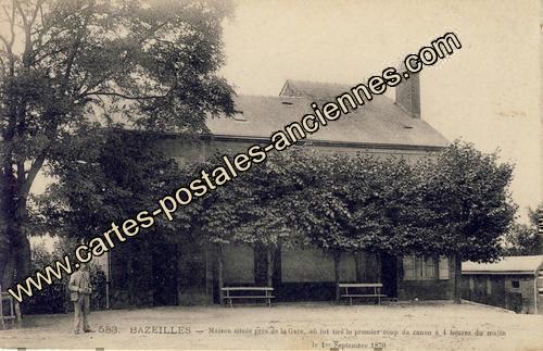 Carte postales anciennes Bazeilles