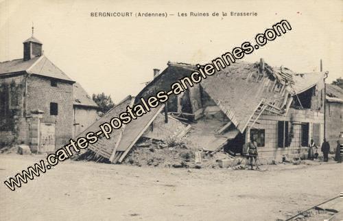 Carte postales anciennes Bergnicourt