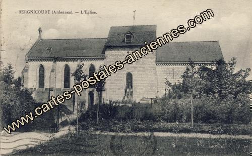 Carte postales anciennes Bergnicourt