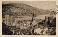 Carte postale Bacharach - Allemagne