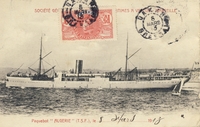 Carte postale Algerie - Bateau
