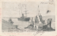 Carte postale Canal-de-Suez - Egypte
