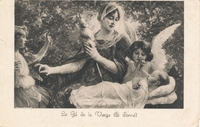 Carte postale Fil-de-la-Vierge - Tableau